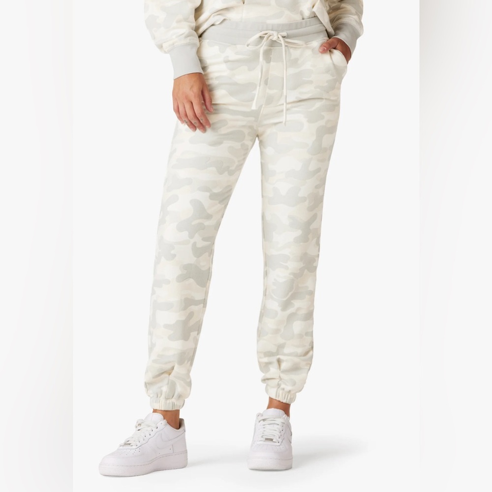 Joe's Jeans Cream Camo Jogger Pants